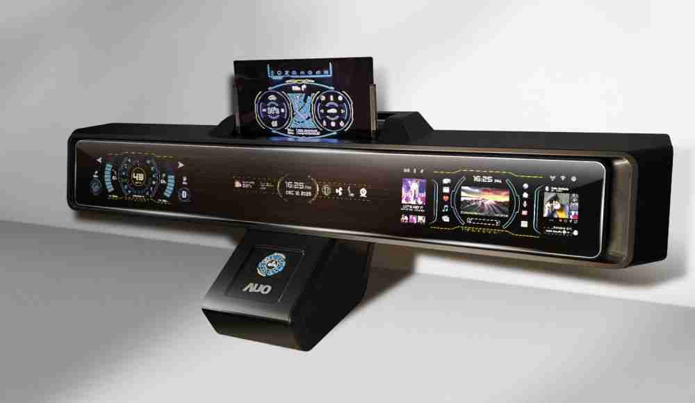 口袋牛店Micro LED沉浸式车舱显示方案结合 可卷式、、、、可伸缩的Micro LED应用并可呈现不同的质感纹路，，展现人性化设计